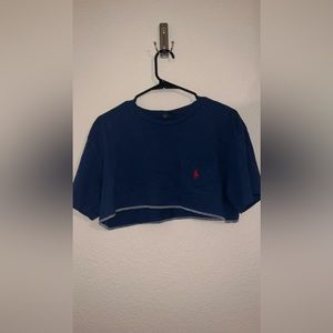 Small Cropped Polo T-Shirt